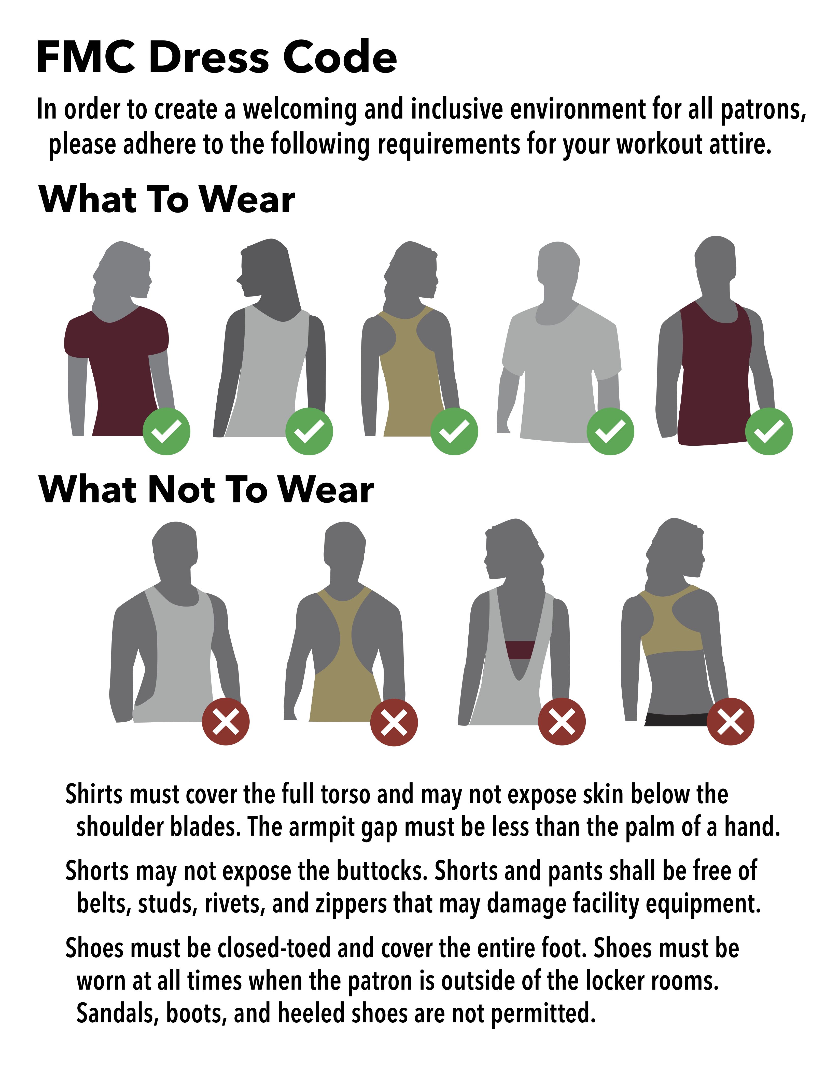 Dress Code and Facility Rules